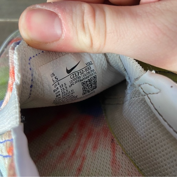 Nike court legacy Womens size 6.5 shoes tie dye slip on athletic sneakers - Picture 8 of 8